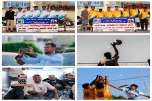 طائرة "المنصورة" تُحلق في سماء خور مكسر وتتجاوز "البريقة" بشوطين