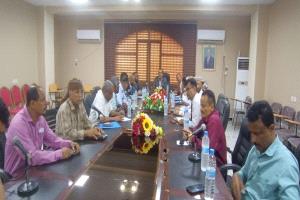 الصلاحي يلتقي فريق برنامج الغذاء العالمي لمناقشة أوضاع المديريات وبرنامج التحويلات النقدية في لحج