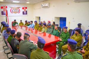 اجتماع أمني موسع بسيئون برئاسة العميد بن حبيش يناقش تنفيذ الخطة الأمنية لشهر رمضان ويستعرض الإنجازات الأمنية لعام 2025م