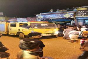 اخماد حريق في كفتيريا "اليمن السعيد" بمأرب