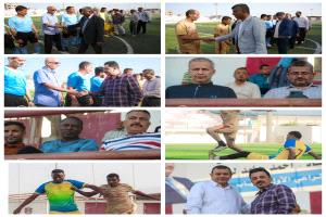 افتتاح مثير لبطولة عدن للمؤسسات والشركات للكرة الخماسي بعدن