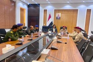 اجتماع بحضرموت يناقش مستجدات الأوضاع العسكرية والأمنية