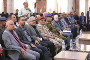 إجماع حول إحياء مشروع تحلية المياه الإستراتيجي لتعز وتخصيص ٢٠ مليون دولار لحوض وادي الضباب