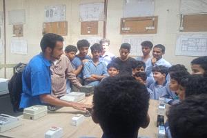 لتعزيز الوعي المهني: طلاب مدارس النورس فرع الممدارة" في زيارة استطلاعية للمعهد المهني الصناعي بالمنصورة