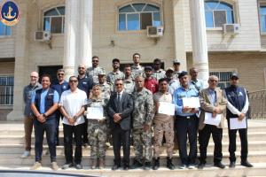 برعاية (UNODC).. خفر السواحل يختتم دورة تخصصية في الصعود والتفتيش والتحقيق البحري المشتركة