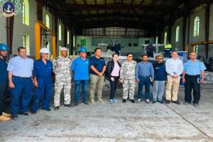 خفر السواحل تستقبل وفداً رفيع المستوى من الأمم المتحدة لتعزيز الأمن البحري