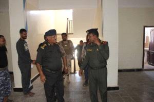 العقيد الدقيل يزور إدارة البحث الجنائي ويطّلع على سير العمل