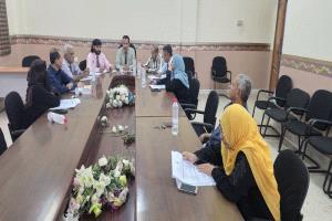 مجلس كلية العلوم الإدارية عدن يناقش عدد من الموضوعات الاكاديمية والإدارية والطلابية