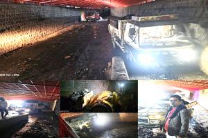 لليوم الثاني.. استمرار حملة رفع المخلفات والأتربة من سائلة وادي المدام بـ«تعز»