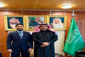 لقاء في الرياض يجمع الخضر السليماني والسفير السعودي لدى اليمن