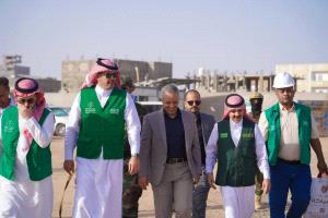 وزير الشؤون الاجتماعية مختار اليافعي يتفقد مشروع مركز تأهيل الأطفال ذوي الإعاقة في العاصمة المؤقتة عدن