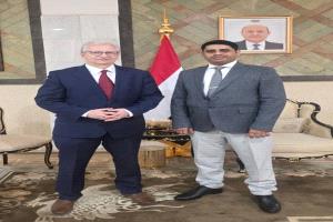 وزير حقوق الإنسان يلتقي سفير جمهورية ألمانيا الاتحادية لدى اليمن