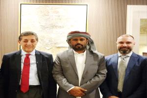 بن حبريش يبحث مع وفد من المعهد الأوروبي للسلام مستجدات الأوضاع وتحضيرات "المؤتمر الجنوبي"