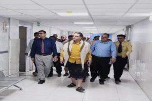 مدير عام صحة لحج في نزول مفاجئ لمستشفى ردفان العام والملاح يشدد على اتخاذ الاجراءات ضد المتقاعسين