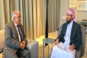 المحرّمي يلتقي رئيس جهاز أمن الدولة للاطلاع على سير الأداء الأمني