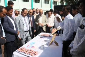 الوكيل عامر العامري يدشن فعاليات الأسبوع الخليجي الحادي عشر للتوعية بالسرطان بكلية المجتمع بسيئون