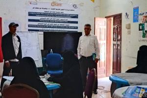 مؤسسة "بصمة خير" تنفذ دورة تدريبية حول العنف القائم على النوع الاجتماعي بالضالع