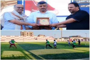 فريق النفط يتفوق على البنك الأهلي بستة أهداف في إطار بطولة الكرة الخماسية بعدن