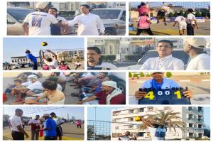 الهايم وعواد يحصدان الفوز في دوري الشهيد/ عواد الحسني للكرة الطائرة برعاية الزغلي