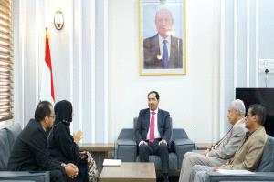 الوزير البكري يبحث مع المجلس البريطاني تعزيز التعاون الشبابي