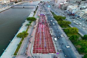 أطول سفرة رمضانية وأكبر تجمع شبابي في حضرموت للعام الرابع على التوالي