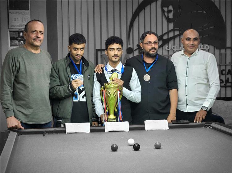 هيثم الخليدي بطلاً لبطولة مستر هول السابعة للسنوكر 2025