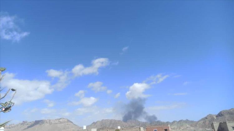 عاجل : غارات جوية غرب المكلا على حدود شبوة الساحلية