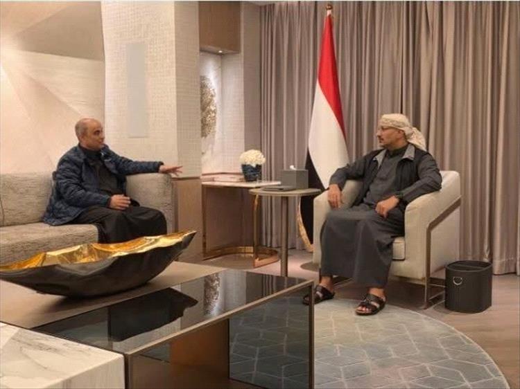 لقاء هام بين طارق صالح ورئيس الوزراء سالم بن بريك