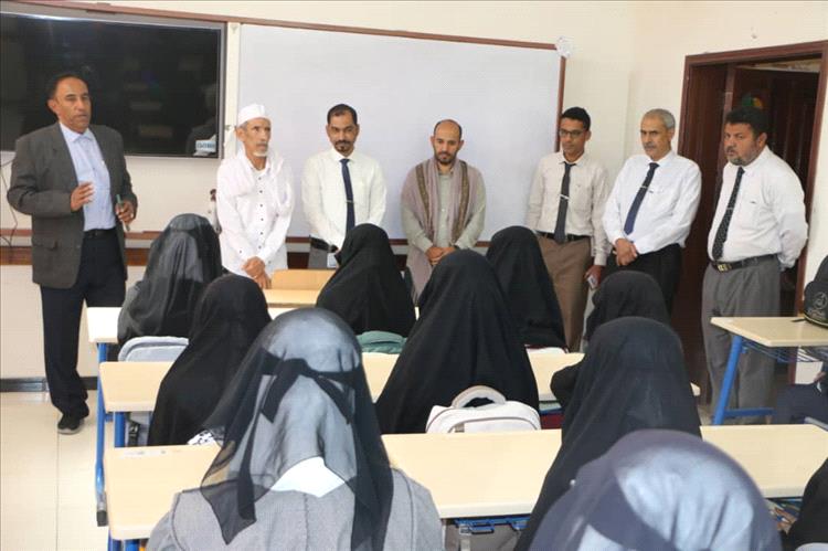 تدشين انطلاقة الفصل الدراسي الثاني للعام الدراسي 2025 /2026م بمدارس مديرية دوعن