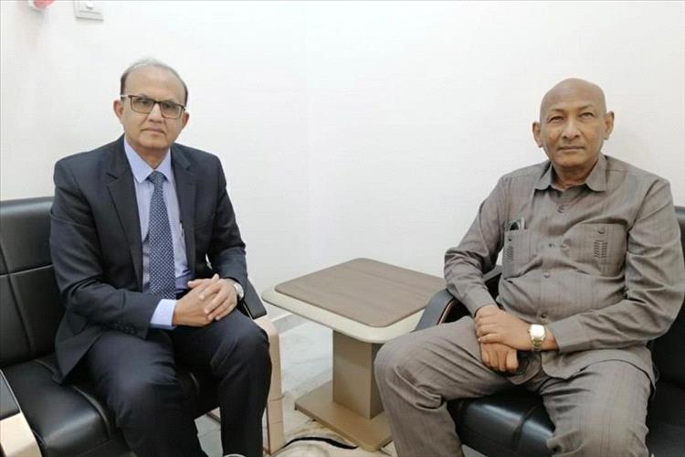 السفير المداوي يبحث مع مسؤول سوداني مستجدات الأوضاع في اليمن