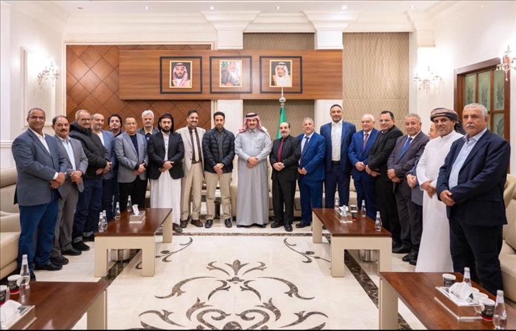 عاجل :أول ظهور لوفد المجلس الانتقالي في الرياض وتغريدة من السفير السعودي