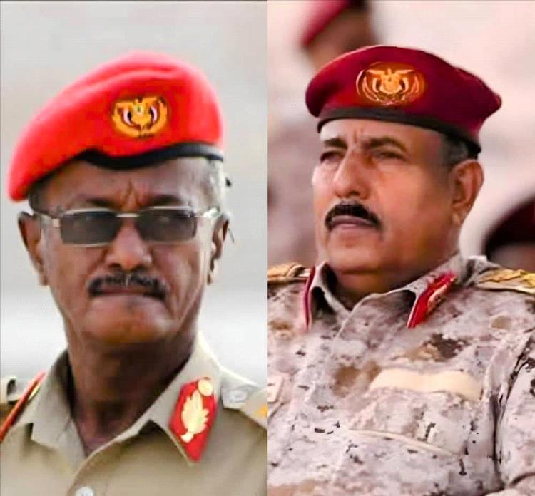 قائد قوات خفر السواحل يبعث برقية تهنئة للواء اليميني والعميد باسلوم بمناسبة تكليفهما الوطني