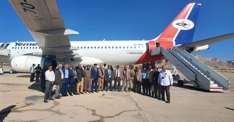 استئناف تشغيل الرحلات الجوية عبر مطار سيئون الدولي