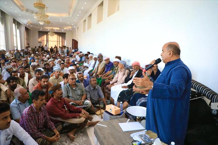 الخنبشي يلتقي قبائل نوح وعدداً من المناصب والمشايخ والمقادمة