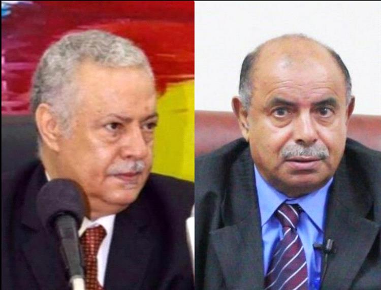 المستشار المفلحي يهنئ الأستاذ سالم الخنبشي بمناسبة تعيينه عضواً في مجلس القيادة الرئاسي