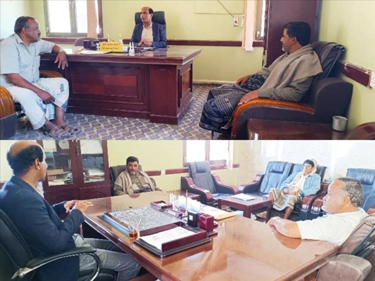 مدير عام تربية شبوة يلتقي مديري الإدارات التربوية بمديريتَي دهر والطلح