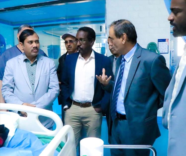 هشلة يشيد بالدعم السعودي لهيئة مستشفى شبوة العام