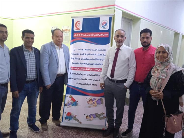 الدكتور طارق الشعبي يدشن المخيم الطبي المجاني الأول لمرضى الصرع بعدن