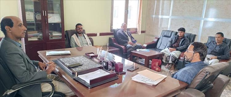 مدير مكتب التربية شبوة يلتقي مدير إدارة التربية والتعليم بمديرية ميفعة