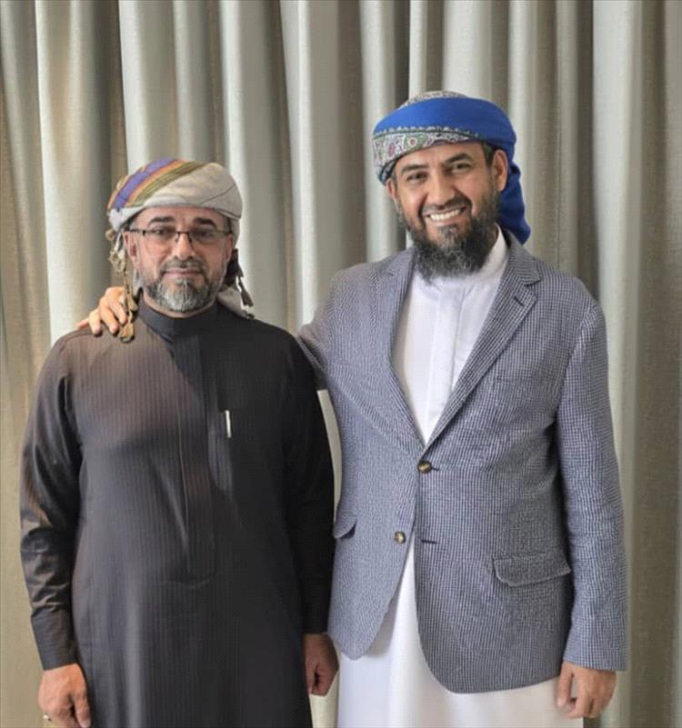 الشيخ صابر النقيب يلتقي عضو مجلس القيادة الرئاسي عبد الرحمن المحرمي في المملكة العربية السعودية