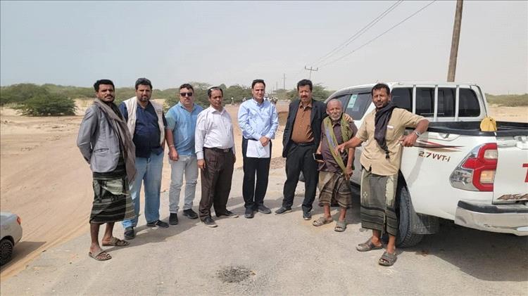 المؤسسة العامة للطرق تتسلّم موقع مشروع إعادة إنشاء الجسر السطحي المتضرر بمنطقة جلعة – رضوم