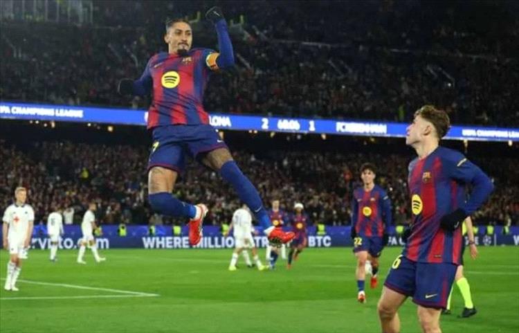 برشلونة يتأهل إلى دور الـ 16 في دوري أبطال أوروبا