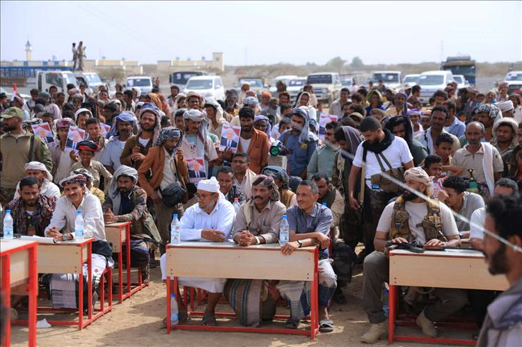 المقاومة الشعبية بالمخا تحيي الذكرى الثامنة لتحرير مناطق (المشقر، الزهاري، الهاملي، والجمعة) وفاءاً لدماء شهدائها