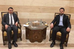 القائم بأعمال السفارة اليمنية في دمشق يلتقي مدير إدارة الشؤون العربية بالخارجية السورية
