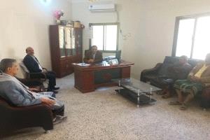 الأمين العام يناقش مع مكتب التخطيط والتعاون الدولي خطة العام الماضي وخطة العام 2026م