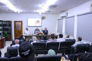 لقاء بعدن يناقش إعداد دراسة متكاملة لإعادة تأهيل محطة معالجة الصرف الصحي بالشعب