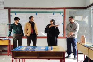 تدشين أعمال الدورة التدريبية لأعضاء لجان التطوير المدرسي بمديرية يهر