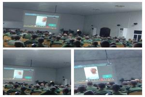 كلية الشرطة حضرموت تدشّن المحاضرات الأكاديمية عبر تقنية الاتصال المرئي لطلاب المستوى الثالث (القسم العام)