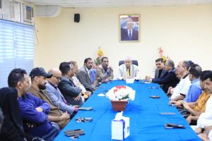 بنًاء على توجيهات الوزير البكري.. وكيل وزارة الشباب والرياضة يرأس اجتماعاً لموظفي الوزارة