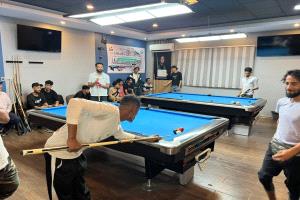 إنطلاق بطولة البلياردو 9 كرات بعدن
